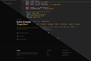 LENS - Photography Portfolio Website, a React Template by VectorMedia (Thumbnail 2 of 4)