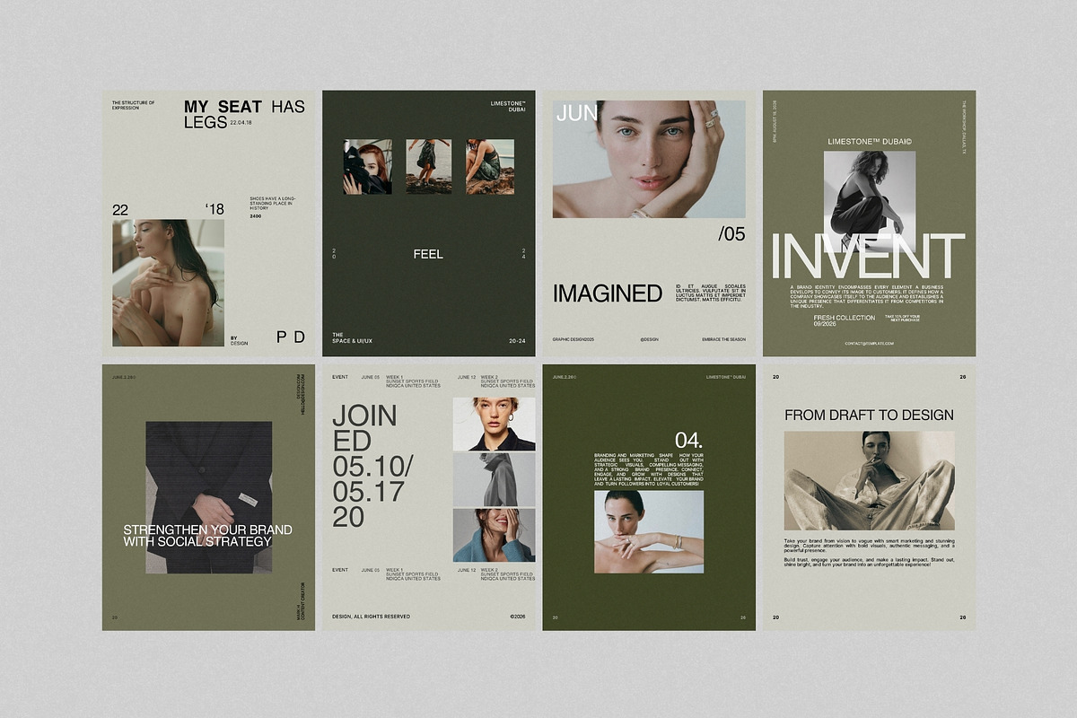 ZAVI | Social Media Kit (II), a Social Media Template by The Aesthetic Studio (Photo 9 of 10)