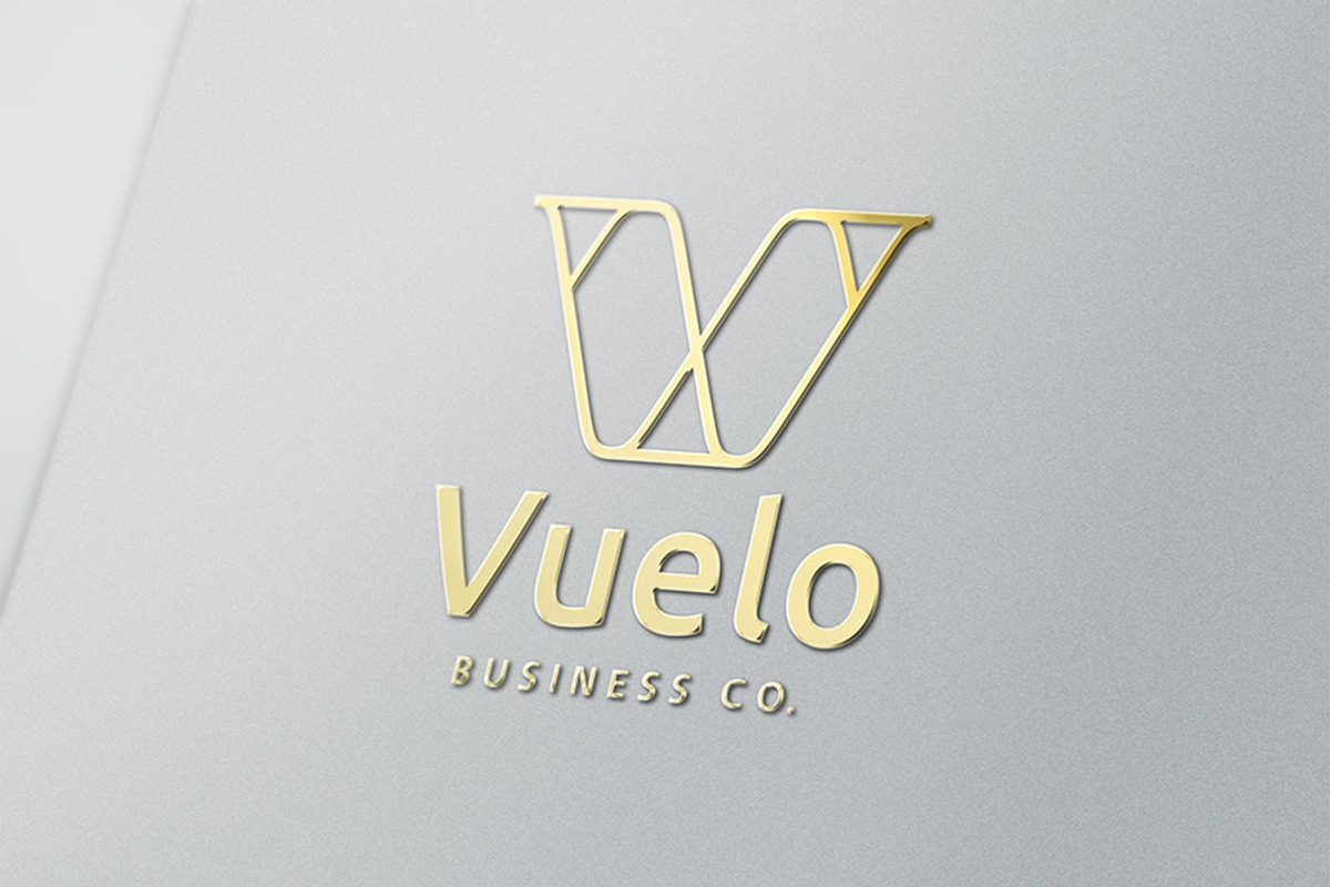 Vuelo logo, a Branding & Logo Template by Mocca Design (Photo 5 of 5)