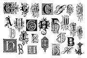 Old Typography Vintage Illustrations, an Education Illustration by hypegraphic (Thumbnail 2 of 8)