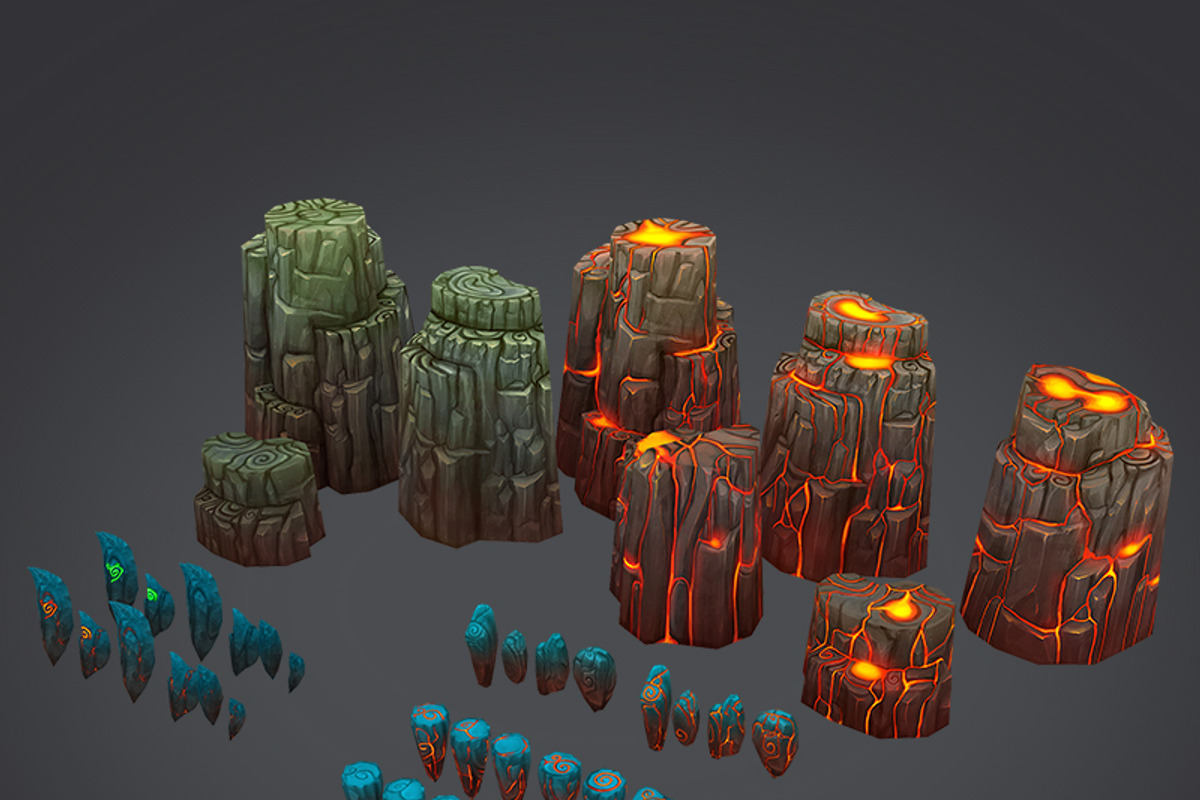 Fantasy Demon Caves, an Architecture 3D Model by 3Dfancy (Photo 11 of 12)