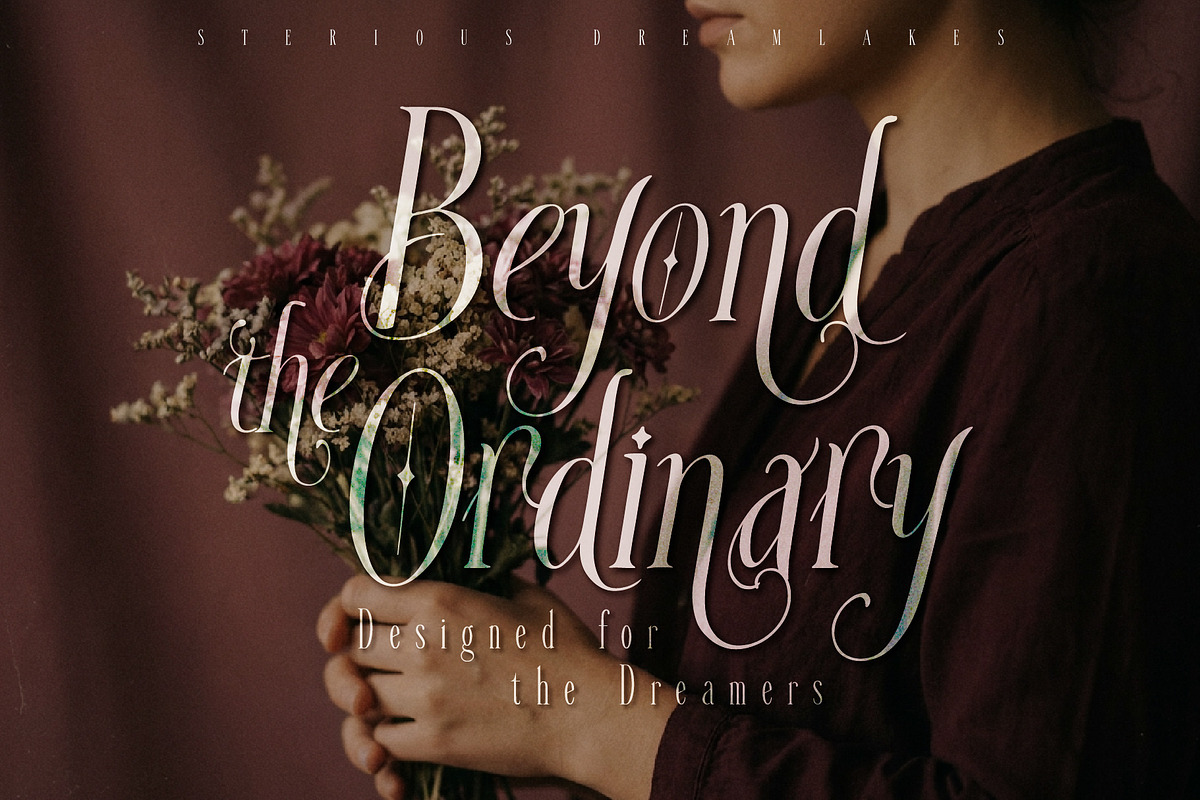 Sterious Dream - Timeless font Trio, a Handwritten Font by HypeWorksCo (Photo 19 of 42)