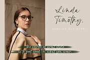 Cantiqu Stand | Handwritten Font, a Script Font by Lemonthe (Thumbnail 3 of 6)