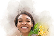 Watercolor Brush Portrait Action, an Action Add-On by MRI STUDIO (Thumbnail 15 of 16)
