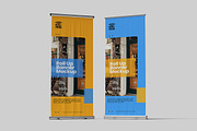 Roll Up Banner Mockup, an Advertising Mockup by SimpangGraphics (Thumbnail 3 of 5)