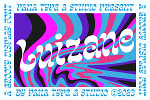 Luizane Groovy Font