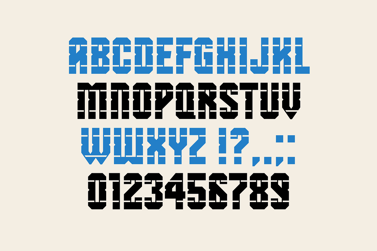 Revolver - Sports font, a Font by SelfBuild Type (Photo 1 of 9)