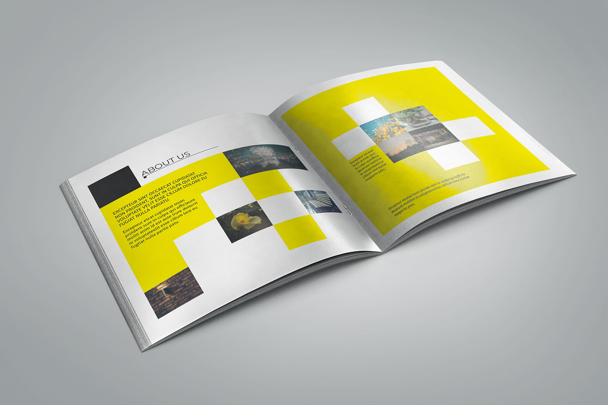 Minimal Square Portfolio, a Brochure Template by Template Shop (Photo 2 of 7)