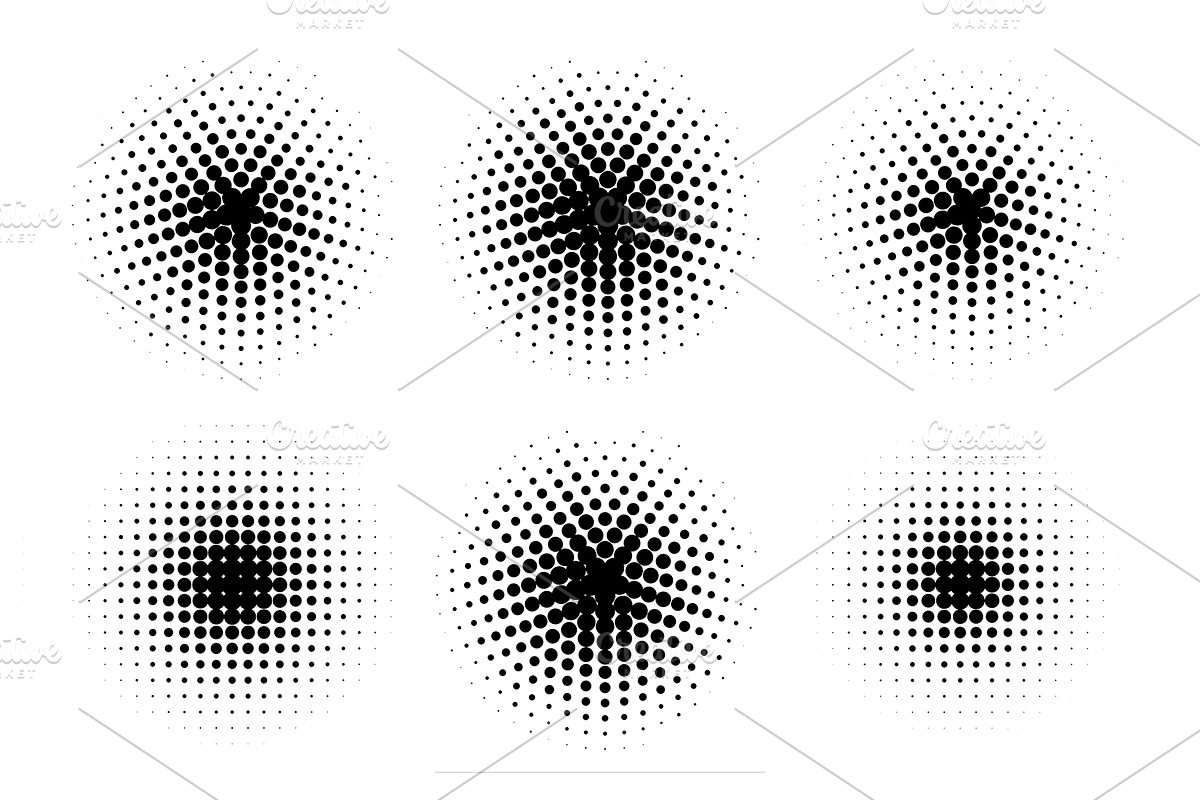 Gradia - Vector halftone Textures, a Texture Graphic by RDShop (Photo 2 of 16)