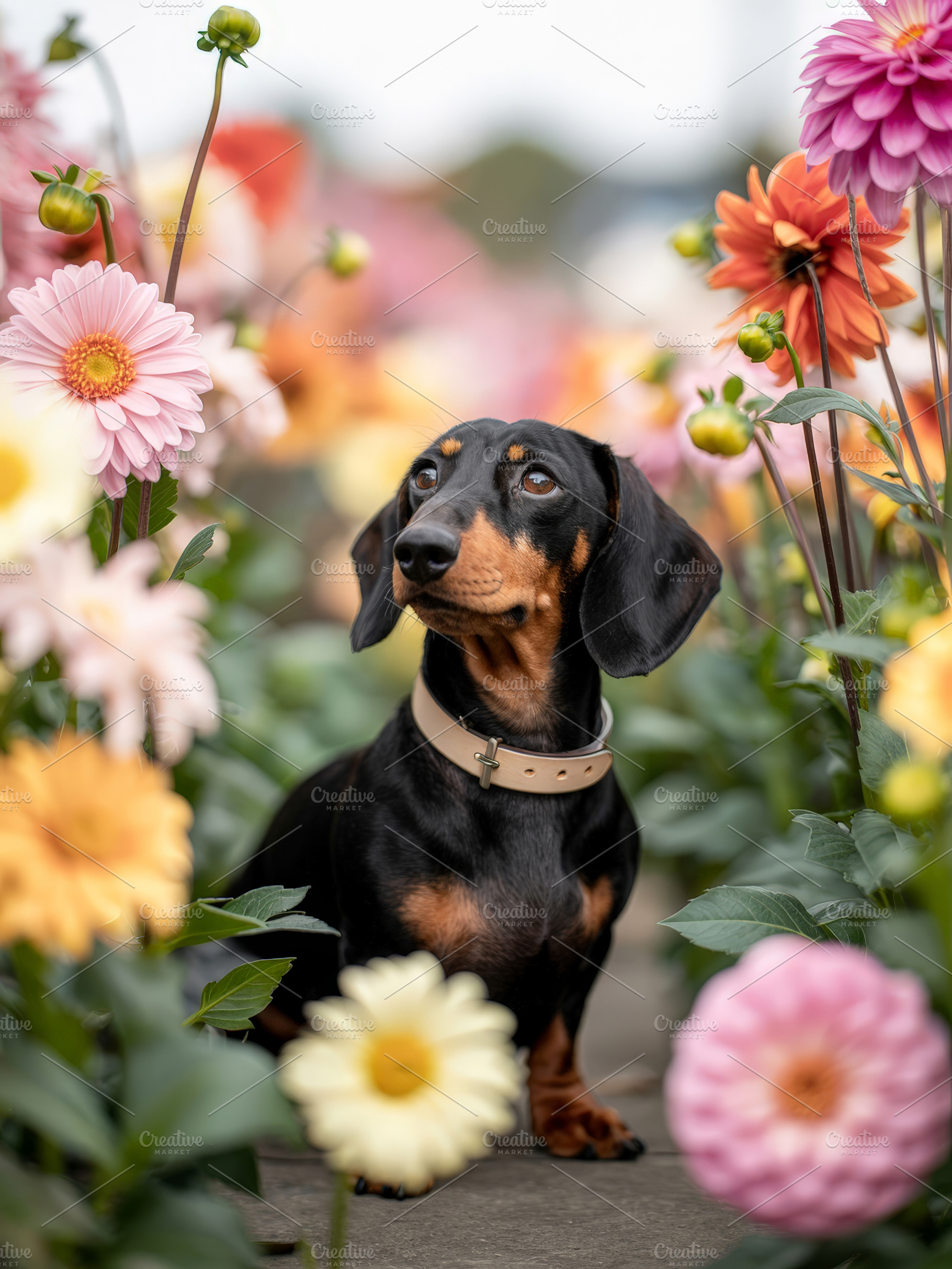 Black and Tan Dachshund Dog, an Animal Photo by Hamza067