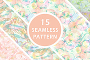 Watercolor seamless pattern, a Pattern Graphic by antuanetto (Thumbnail 2 of 7)