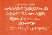 Rustline Bold Handwritten Script, a Handwritten Font by Namela Studio (Thumbnail 8 of 8)