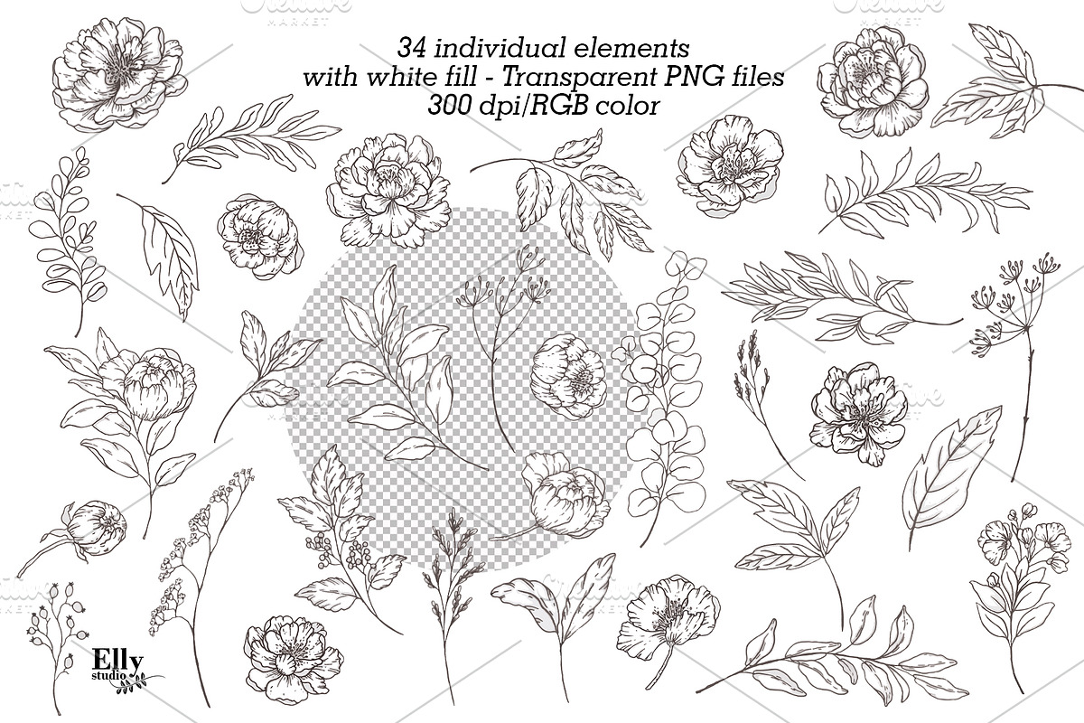Dark Chocolate Graphic Set, a Decorative Illustration by Elly Studio (Photo 15 of 16)