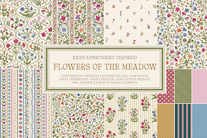 Flowers of the meadow. Color, a Decorative Illustration by olga.korneeva