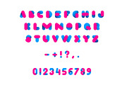 Mixan| bold color font, a Sans Serif Font by wowomnom (Thumbnail 2 of 4)