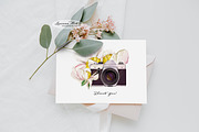 Retro Camera Summer Clip Art, a Seasonal Illustration by Leonaa art (Thumbnail 8 of 9)