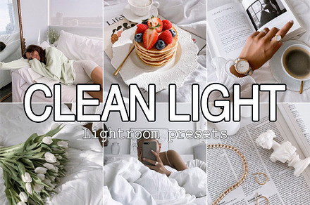 10 Clean Light Lightroom presets, a Preset Add-On by Presets by Yevhen