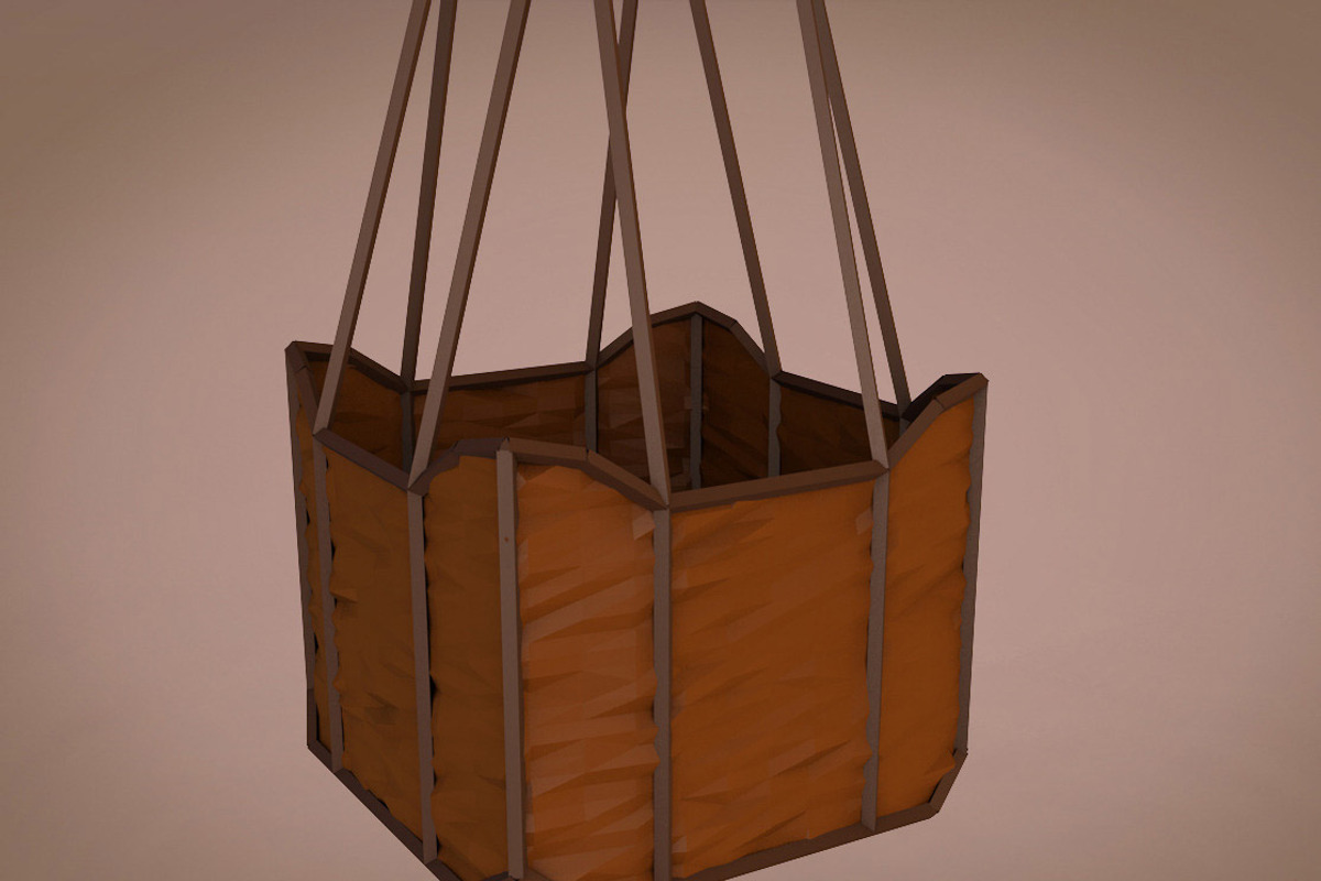 Cartoon Balloon Low Poly, a Cars & Vehicle 3D Model by Low Poly Lab (Photo 5 of 8)