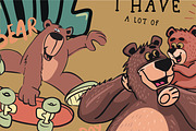 Cartoon bear illustration, an Animal Illustration by swsctn (Thumbnail 1 of 2)