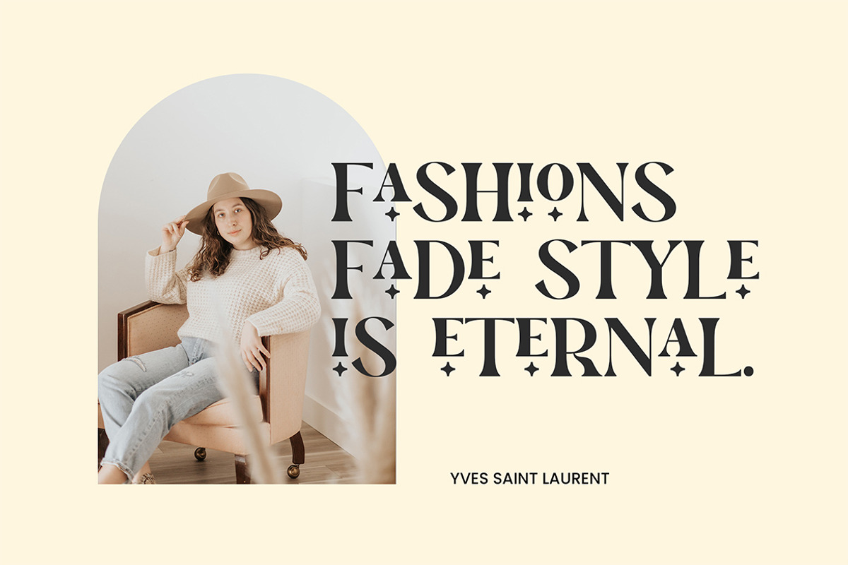 Xander Swordfish Ligature Serif Font, a Serif Font by UICreative (Photo 9 of 13)