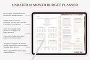 iPad Budget Planner Brown, a Presentation Template by SofiaDesign16 (Thumbnail 2 of 10)