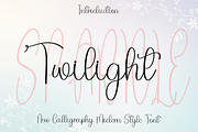 Twilight Sparkle, a Handwritten Font by FreshTypeINK (Thumbnail 1 of 8)