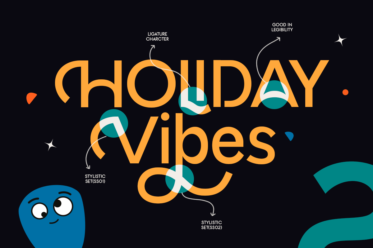 Ronalo - Display Unique Modern Font, a Sans Serif Font by TokoPress (Photo 9 of 13)