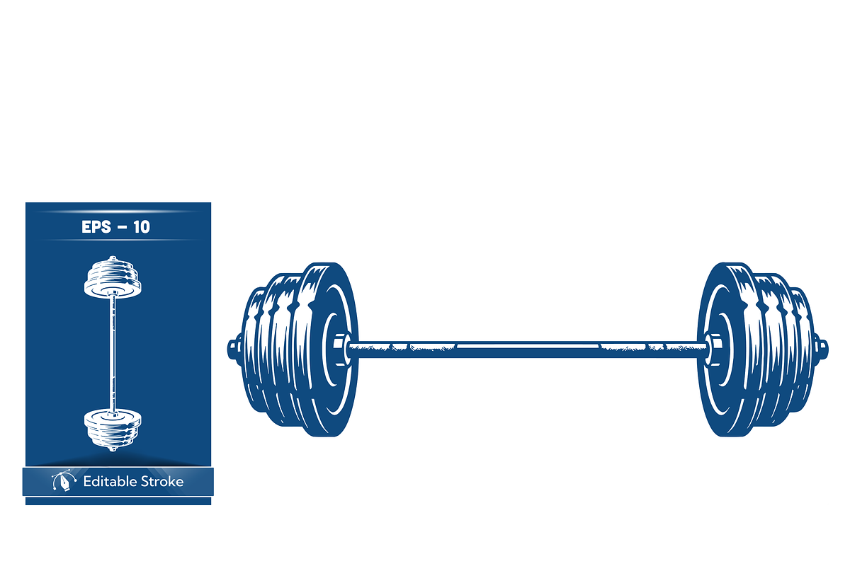 Skull & Dumbbells Design, a Sport Illustration by CarWrap design (Photo 3 of 4)