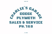 EL CAMIO — Retro/Modern Display Font, a Sans Serif Font by Mikey Weeks (Thumbnail 5 of 12)