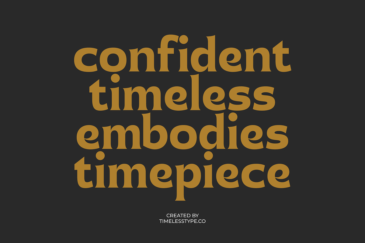 Namio Magah Modern Display Serif, a Serif Font by timelesstype.co (Photo 6 of 20)