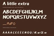 Apricot Club Bold Handwritten Brush, a Handwritten Font by Colorsfav (Thumbnail 8 of 11)