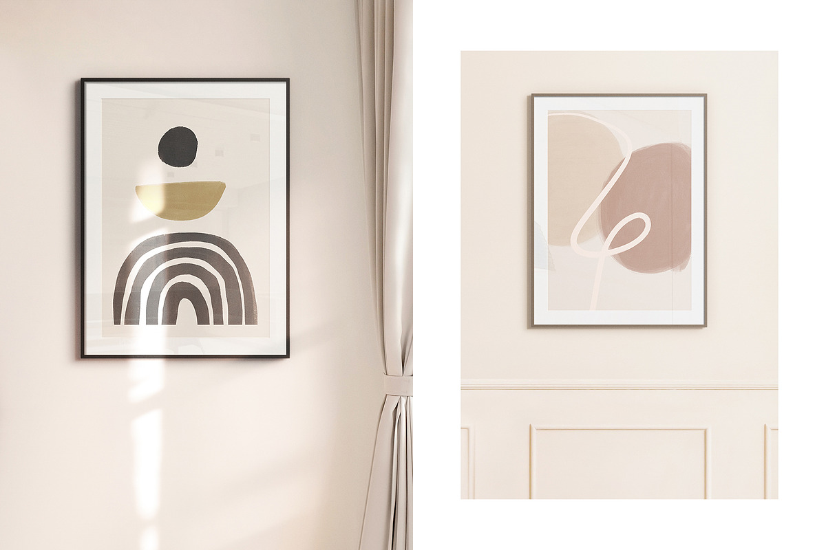 Trendy Frame Mockup Template Bundle, a Product Mockup by FoundImages (Photo 22 of 25)