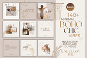 Boho Chic Minimal Instagram Template, a Social Media Template by Faytemplates (Thumbnail 1 of 8)