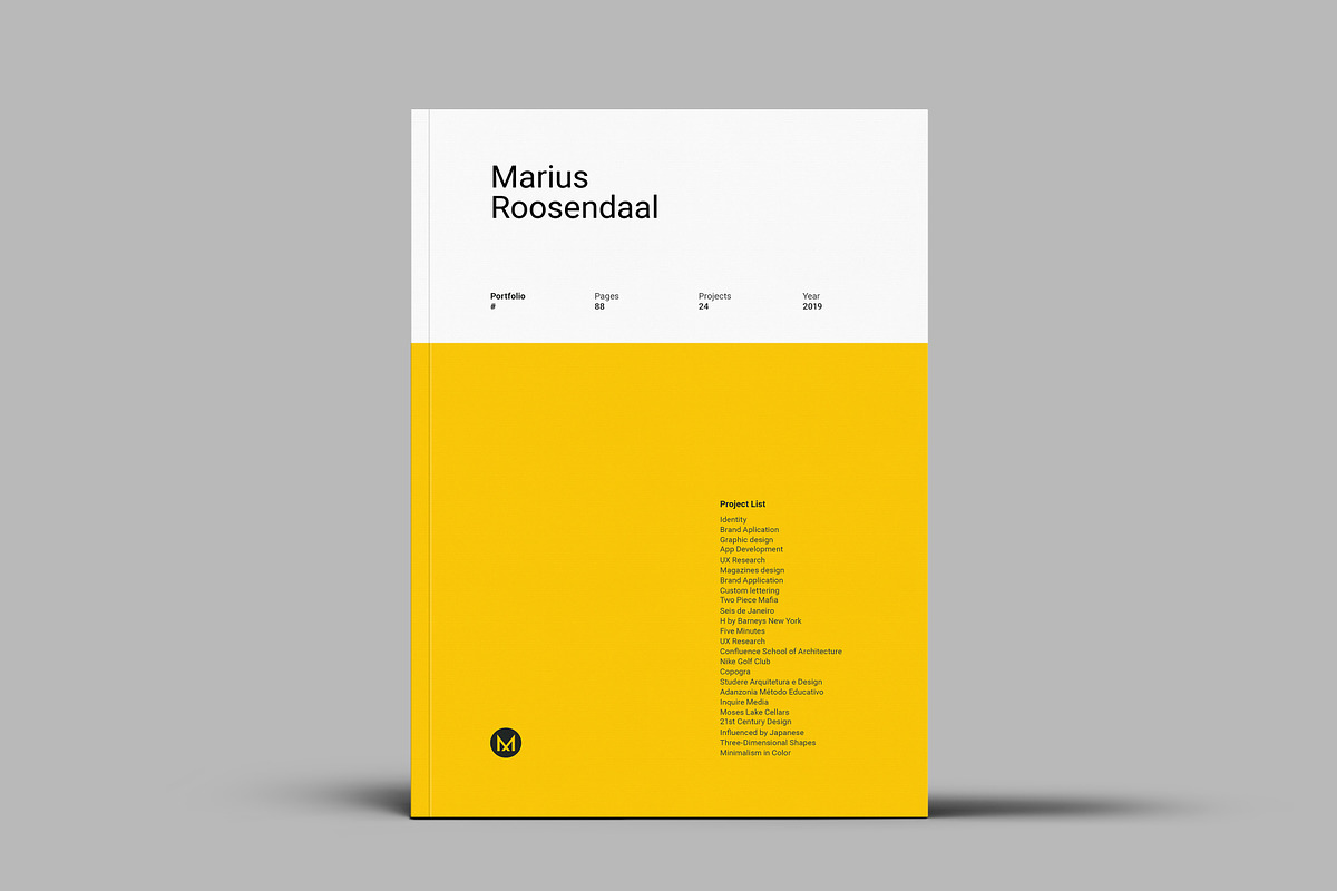 Marius Portfolio, a Brochure Template by Jorge Lima (Photo 1 of 8)