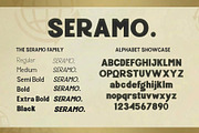 Seramo, a Sans Serif Font by Sulthan Studio (Thumbnail 4 of 13)