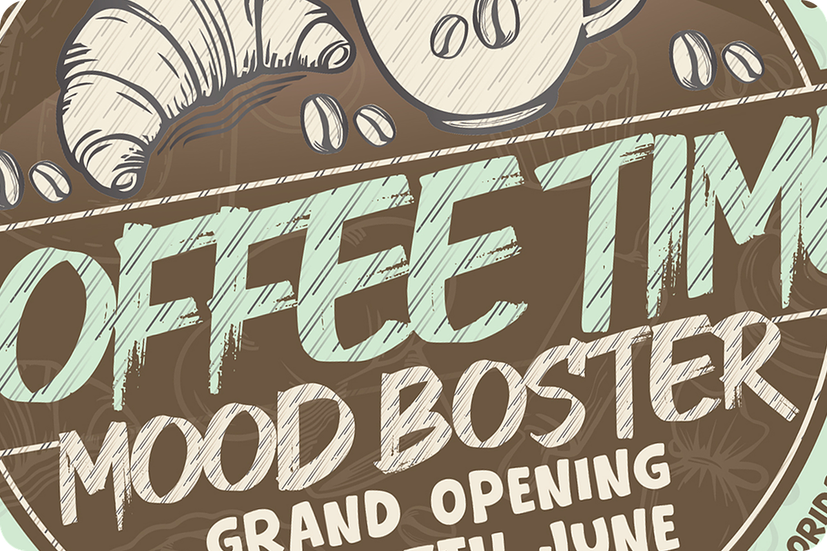 Coffee Time Flyer, a Flyer Template by regalDRAW (Photo 1 of 4)