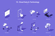 Isometric Icons v.3 (240 Icons), an Object Illustration by Andrew Kras Design (Thumbnail 16 of 21)