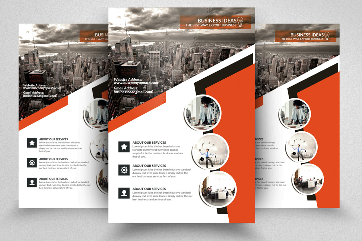 100 Business Flyers Mega Bundle, a Flyer Template by Design Up (Photo 31 of 100)