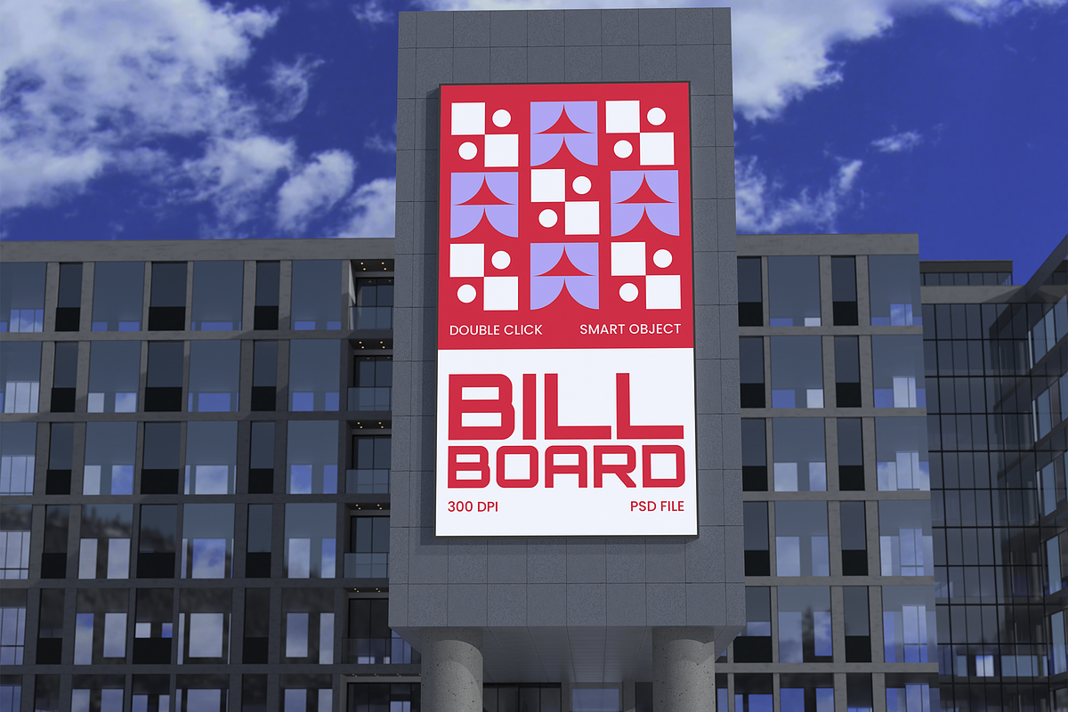 Billboard Mockup, an Advertising Mockup by Unerispace