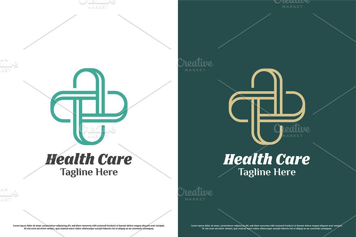 Health Clinic Logo  Design Template, a Branding & Logo Template by Morvana Crew