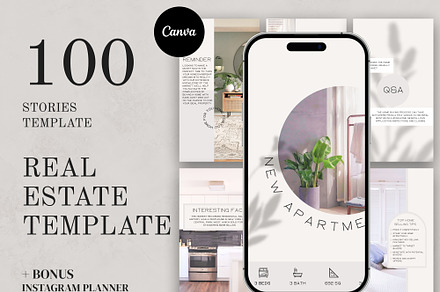 Real Estate Instagram Story, a Social Media Template by VeliusCreativeStudio