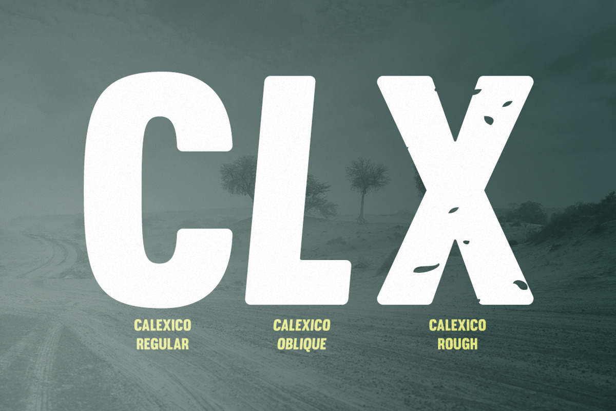 Calexico, a Sans Serif Font by La Tipomàtica (Photo 2 of 13)