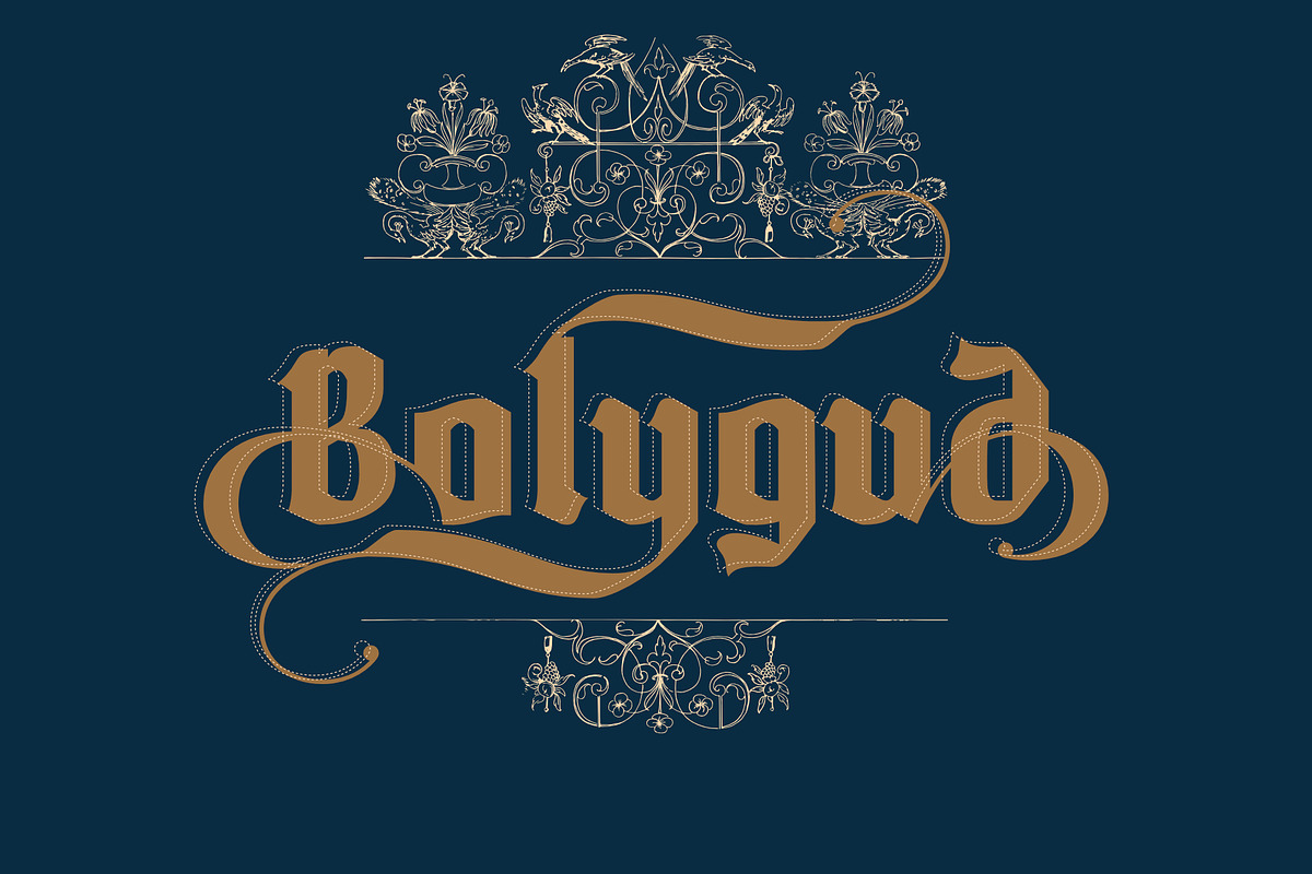 Sigma Boy – Elegant Blackletter Font, a Font by AuthenType (Photo 7 of 15)