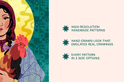 Bespoke patterns for Procreate, a Brush Add-On by Good Kid Studio (Thumbnail 4 of 6)