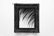 Black frame mockup vintage halloween, a Print Template by Leo Flo Mockups (Thumbnail 4 of 5)