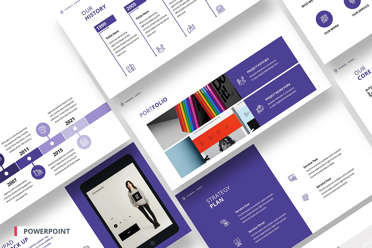 Vamas Powerpoint Template, a Presentation Template by temphall (Photo 1 of 8)