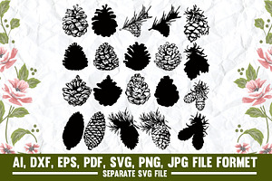 Pine Cones,pine,nature,tree Svg