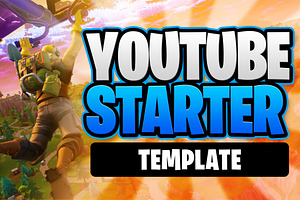 Youtube ThumbNail Basic Kit V3, a Social Media Template by EMP Design
