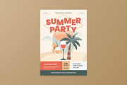 Summer Party Festival Flyer, a Flyer Template by MMPixelCraft (Thumbnail 4 of 5)