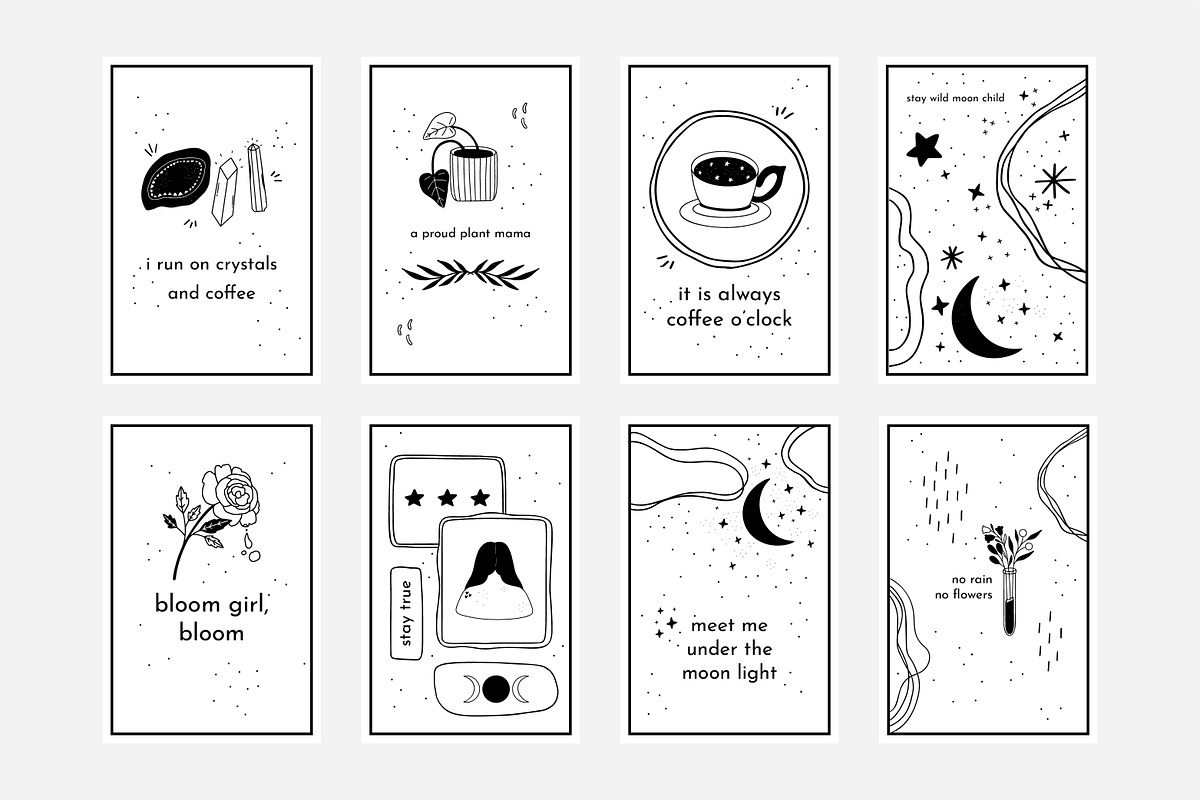 Hey Witch! Illustrated collection., a Decorative Illustration by Sentimental postman (Photo 13 of 15)